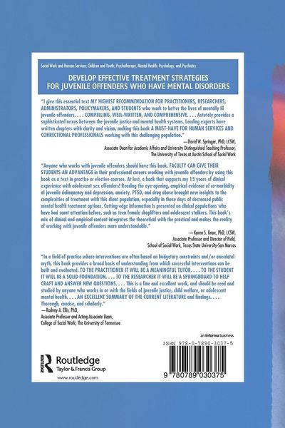 Produktbild: Juvenile Offenders and Mental Illness