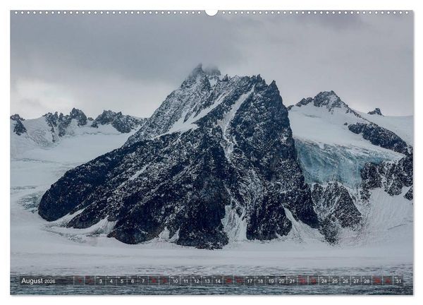 Produktbild: Svalbard-Momente (hochwertiger Premium Wandkalender 2026 DIN A2 quer), Kunstdruck in Hochglanz