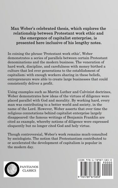 Produktbild: The Protestant Ethic and the Spirit of Capitalism