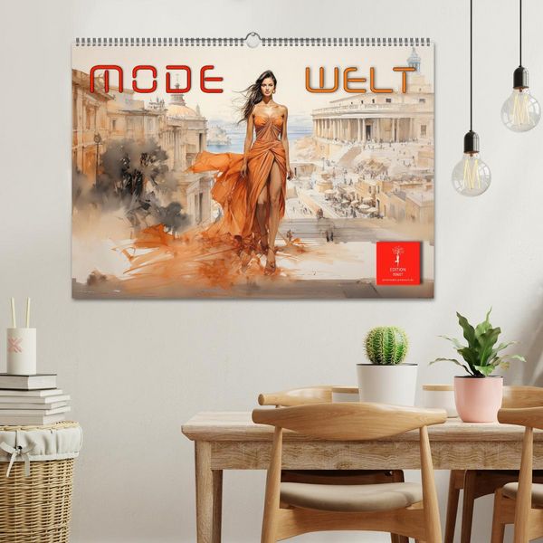 Produktbild: Mode Welt (Wandkalender 2026 DIN A2 quer), CALVENDO Monatskalender