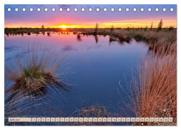 Produktbild: Deutschlands Moore (Tischkalender 2027 DIN A5 quer), CALVENDO Monatskalender