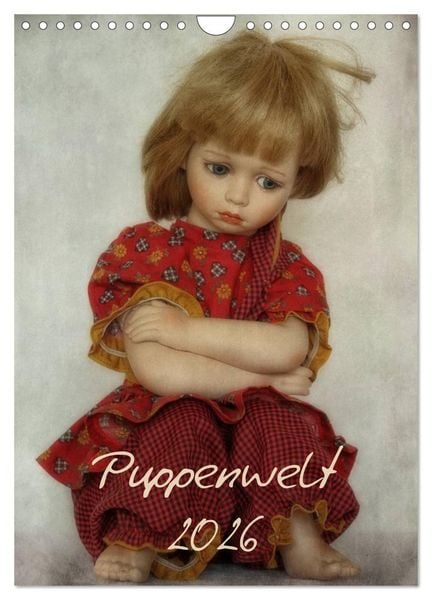 Produktbild: Puppenwelt 2026 (Wandkalender 2026 DIN A4 hoch), CALVENDO Monatskalender
