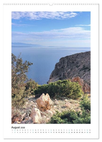 Produktbild: Kroatiens Inselzauber, Cres und Losinj (Wandkalender 2026 DIN A2 hoch), CALVENDO Monatskalender