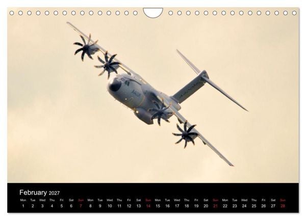 Produktbild: Airbus A400M Atlas (Wall Calendar 2027 DIN A4 landscape), CALVENDO 12 Month Wall Calendar