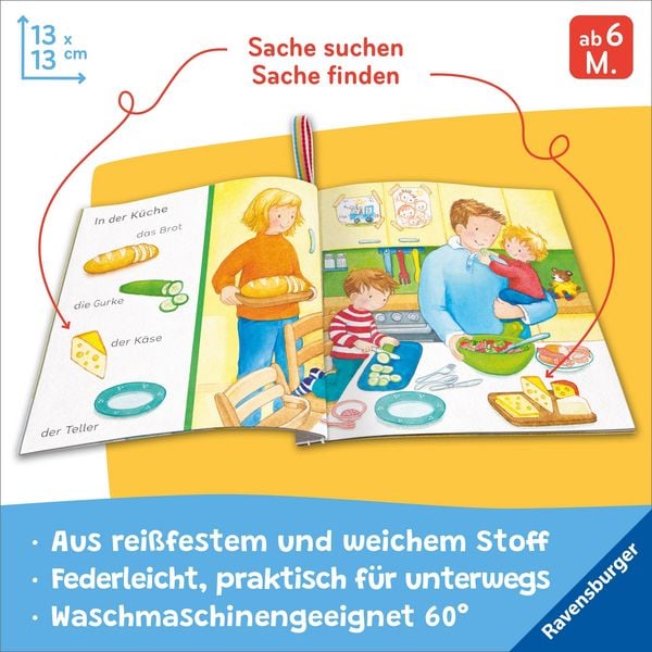 Produktbild: Mein Knuddel-Knautsch-Buch - Sachen suchen. Mein Zuhause