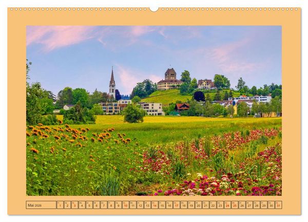 Produktbild: Traumhafte Schweizer Orte (Wandkalender 2026 DIN A2 quer), CALVENDO Monatskalender