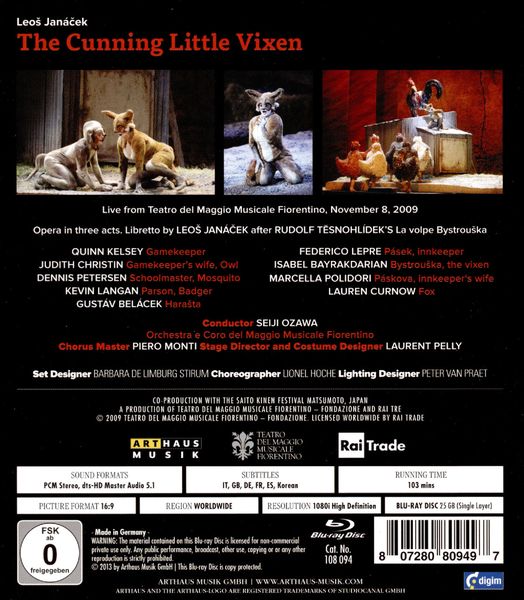 Produktbild: The Cunning Little Vixen