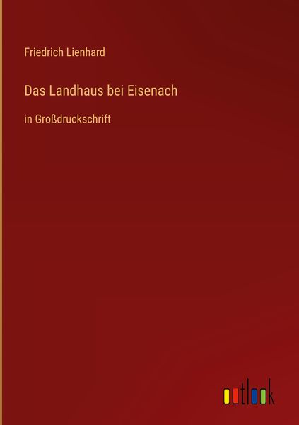 Produktbild: Das Landhaus bei Eisenach