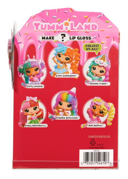 Produktbild: Yummiland Lip Gloss Doll- Mystery Color Change - Carly Cakepop