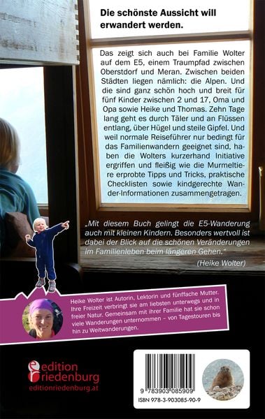 Produktbild: Alpen&uuml;berquerung mit Kindern - Familienwanderung E5 in 10 Tagen