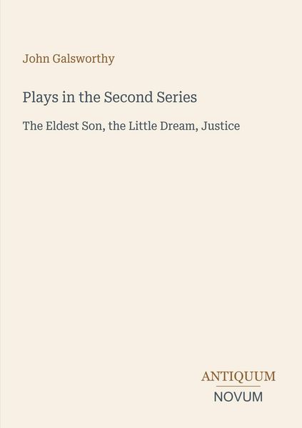 Produktbild: Plays in the Second Series