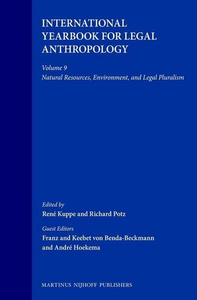 Produktbild: Law and Anthropology:Natural Resource, Environment, and Legal Pluralism