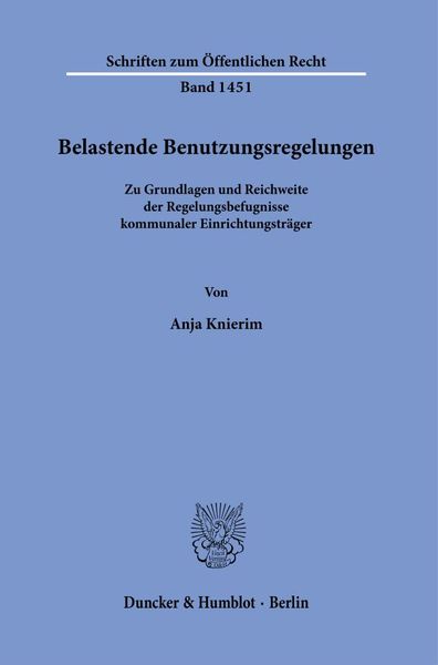 Produktbild: Belastende Benutzungsregelungen.