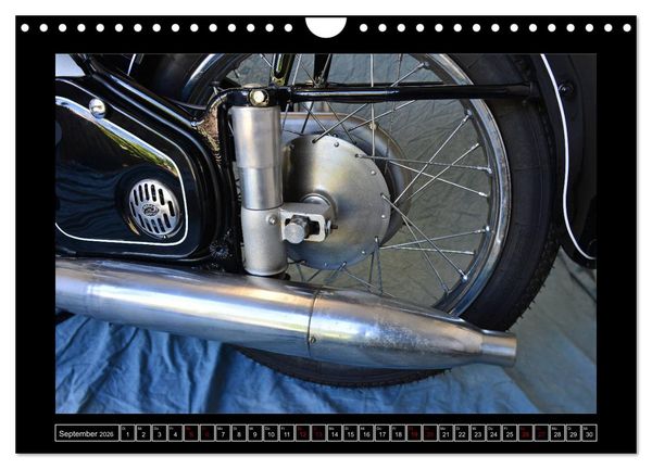 Produktbild: DKW RT 175 - Ein Motorrad der Auto Union (Wandkalender 2026 DIN A4 quer), CALVENDO Monatskalender