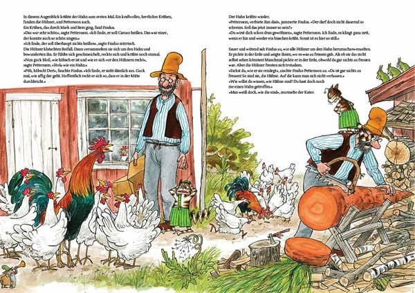 Pettersson und Findus. Findus und der Hahn im Korb