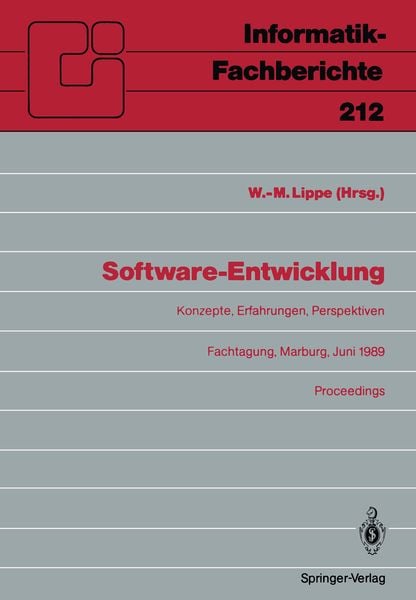 Software-Entwicklung, Taschenbuch von , Springer Berlin, 9783540513537