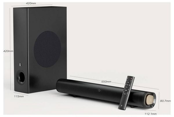 Produktbild: CREATIVE Stage Pro, Soundbar mit Subwoofer