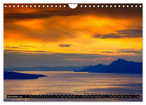 Produktbild: Makarska Riviera - Malerische Urlaubsorte in Dalmatien (Wandkalender 2026 DIN A4 quer), CALVENDO Monatskalender