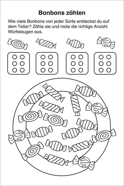 Produktbild: LERNSTERN Mein lustiger Kindergartenblock Spielen und Lernen