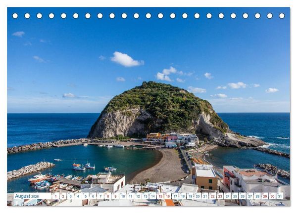 Produktbild: Ischia - Italien (Tischkalender 2026 DIN A5 quer), CALVENDO Monatskalender