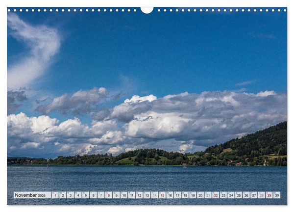 Produktbild: Magischer Tegernsee (Wandkalender 2026 DIN A3 quer), CALVENDO Monatskalender