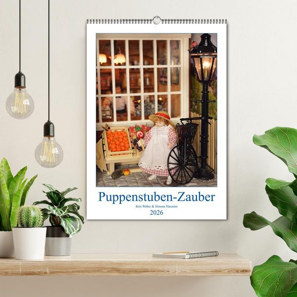 Produktbild: Puppenstuben-Zauber (Wandkalender 2026 DIN A2 hoch), CALVENDO Monatskalender