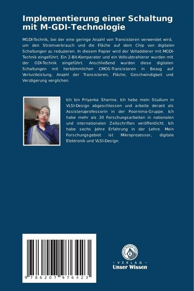 Produktbild: Implementierung einer Schaltung mit M-GDI-Technologie