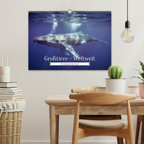 Produktbild: Gro&szlig;tiere - Weltweit (Wandkalender 2027 DIN A3 quer), CALVENDO Monatskalender