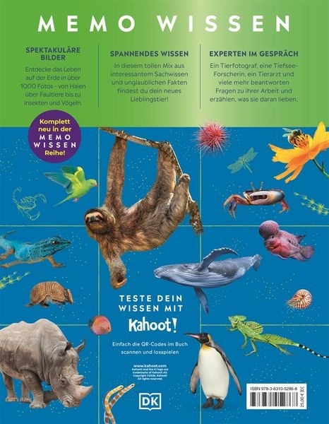Produktbild: Memo Wissen. Tiere