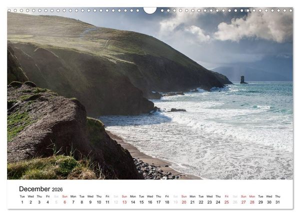 Produktbild: Ireland. Wild Atlantic Views / UK-Version (Wall Calendar 2026 DIN A3 landscape), CALVENDO 12 Month Wall Calendar