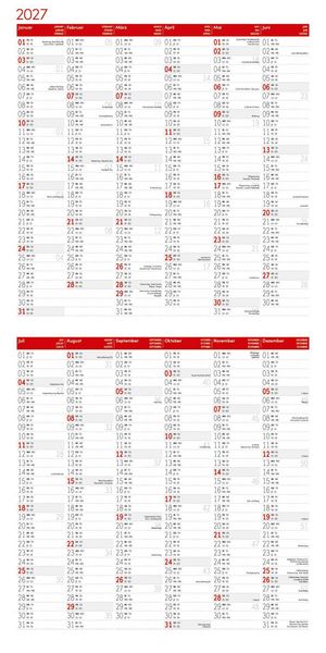 Produktbild: Food Kalender 2027 - 30x30 - Art12