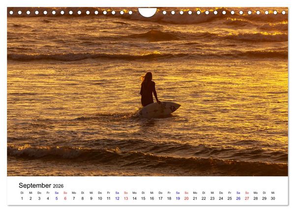 Produktbild: Arcachon Bordeaux Cap Ferret (Wandkalender 2026 DIN A4 quer), CALVENDO Monatskalender