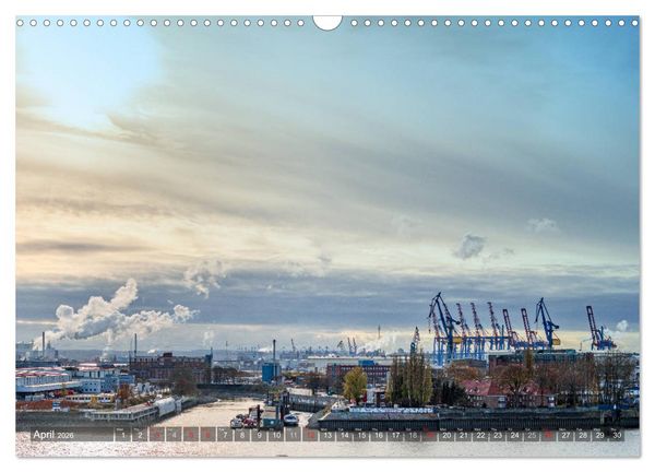 Produktbild: Hamburg perspectives (Wall Calendar 2026 DIN A3 landscape), CALVENDO 12 Month Wall Calendar