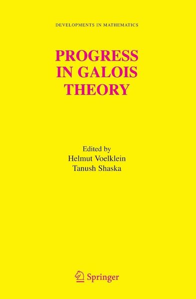 Produktbild: Progress in Galois Theory