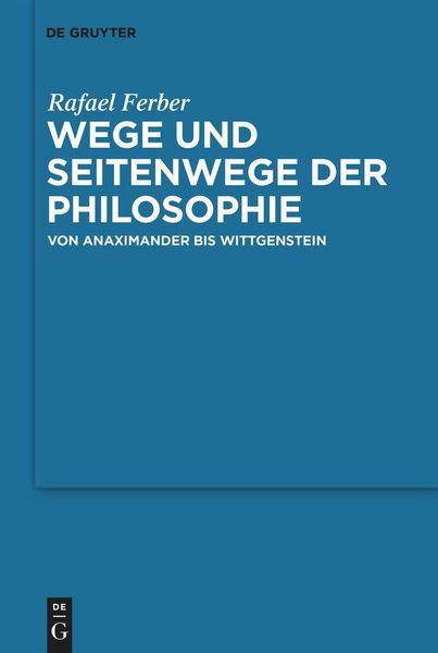 Produktbild: Wege und Seitenwege der Philosophie