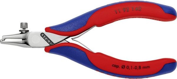 Produktbild: Knipex 11 92 140 Abisolierzange 0.1 bis 0.8mm