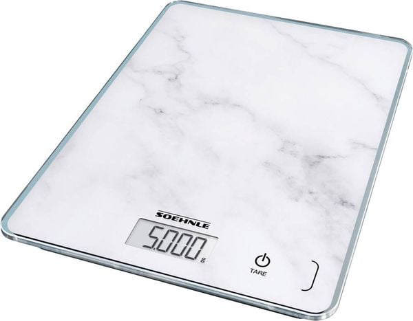 Soehnle Page Compact 300 Marble Küchenwaage digital Grau