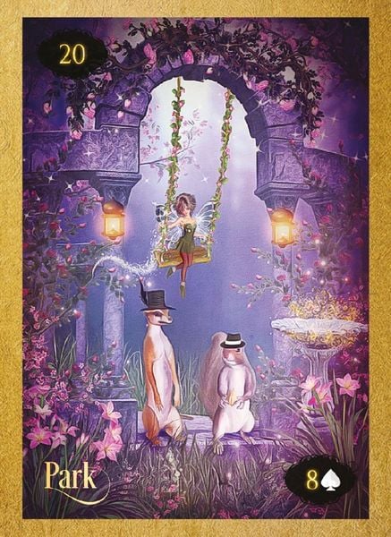 Produktbild: Lenormand of Enchantment - Zauberhafte Orakelkarten im Fantasy-Style