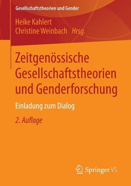 Produktbild: Zeitgen&ouml;ssische Gesellschaftstheorien und Genderforschung