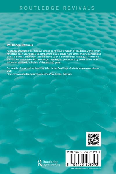 Produktbild: Routledge Revivals