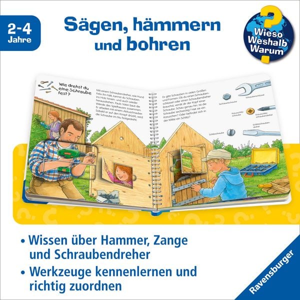 Produktbild: Wieso? Weshalb? Warum? junior, Band 40 - Unser Werkzeug