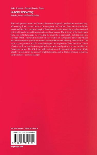Produktbild: Complex Democracy