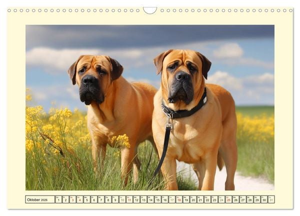 Produktbild: Der Tosa Inu. Japans legend&auml;rer Mastiff (Wandkalender 2026 DIN A3 quer), CALVENDO Monatskalender