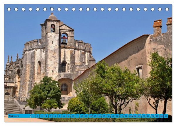 Produktbild: Eine Reise durch Portugal (Tischkalender 2026 DIN A5 quer), CALVENDO Monatskalender