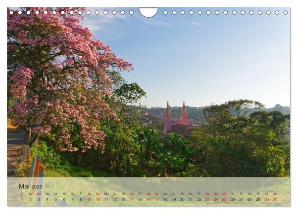 Produktbild: BEKANNTES UND UNBEKANNTES KOLUMBIEN (Wandkalender 2026 DIN A4 quer), CALVENDO Monatskalender