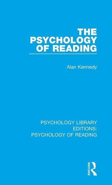 Produktbild: The Psychology of Reading