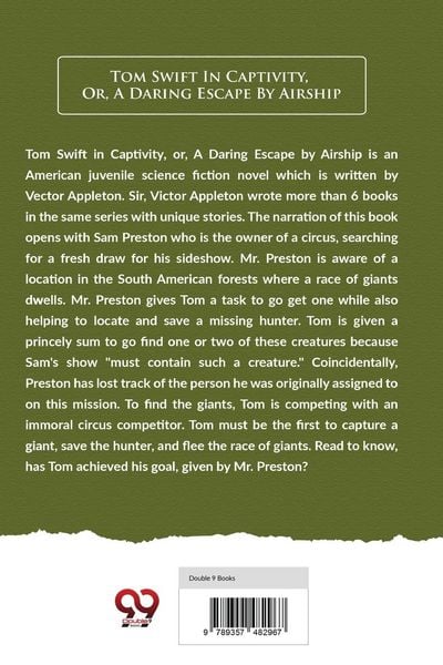 Produktbild: Tom Swift In Captivity, Or, A Daring Escape By Airship