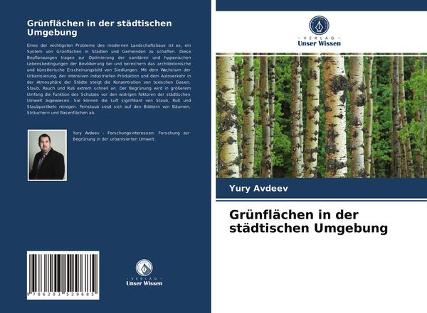 Grünflächen in der städtischen Umgebung, Taschenbuch von Yury Avdeev, Verlag Unser Wissen, 9786203529685
