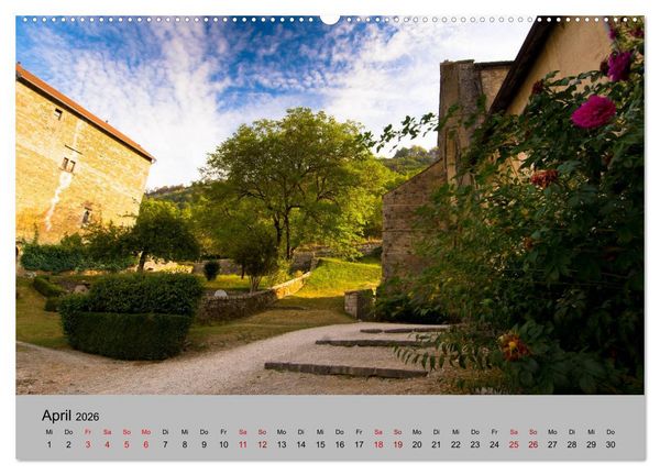 Produktbild: Zauberhaftes Franche Comt&eacute; (hochwertiger Premium Wandkalender 2026 DIN A2 quer), Kunstdruck in Hochglanz