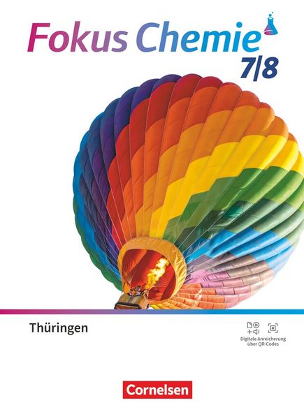 Produktbild: Fokus Chemie - Gymnasium Th&uuml;ringen ab 2026 - 7./8. Schuljahr